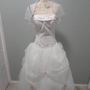 Vintage Morilee ball Gown from Preservation box from yr 2007